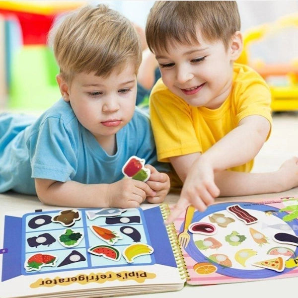 Toddler Learning Quiet Book