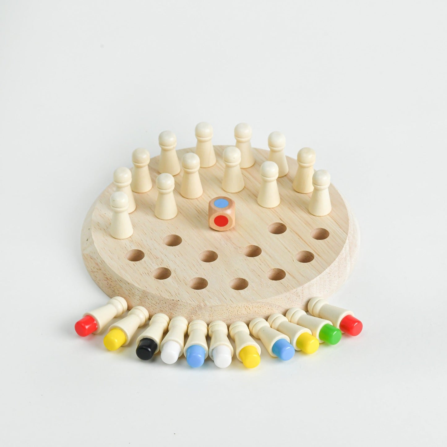 Wooden Memory Chess Game